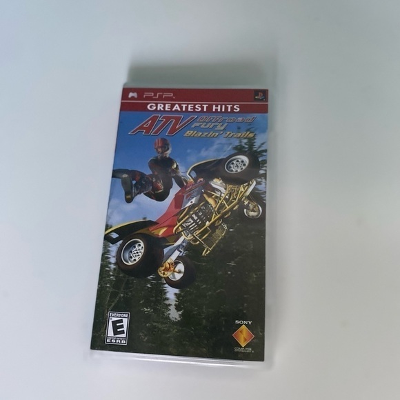 ATV Offroad Fury: Blazin' Trails (Sony PSP, 2005) UMD with Case and Manual - Picture 4 of 4